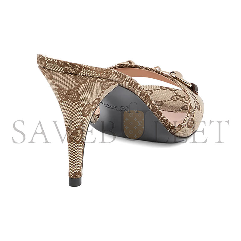 Gvc*1 85mm erin gg monogram canvas mules